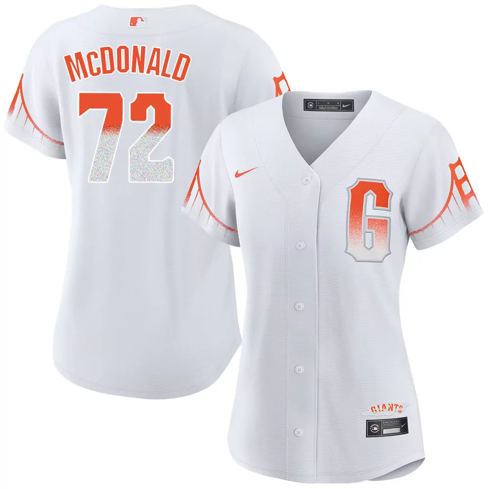 trevor mcdonald san francisco giants home limited jersey