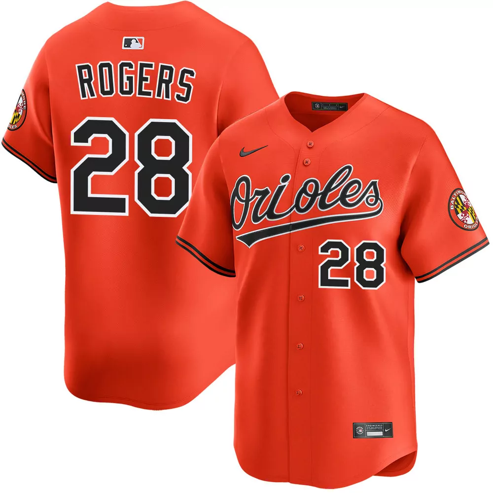 trevor rogers baltimore orioles alternate black jersey