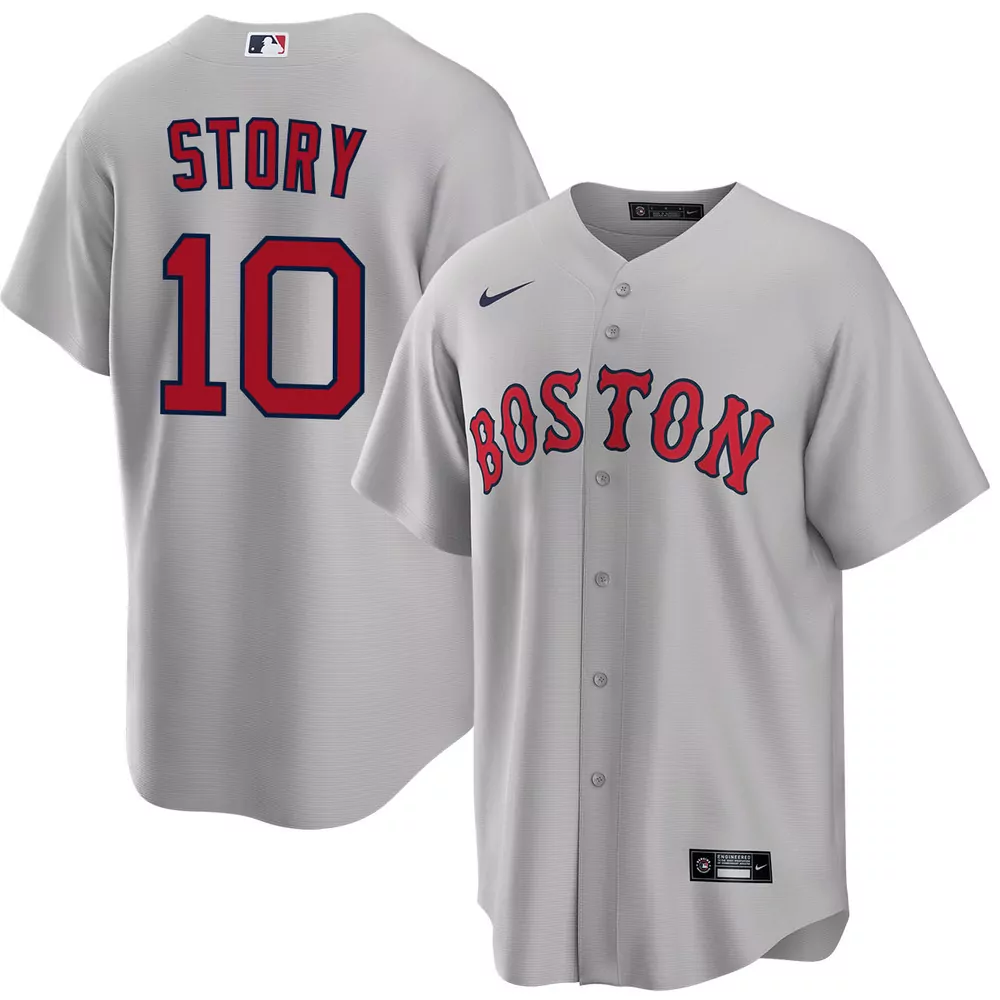 trevor story boston red sox home limited jersey