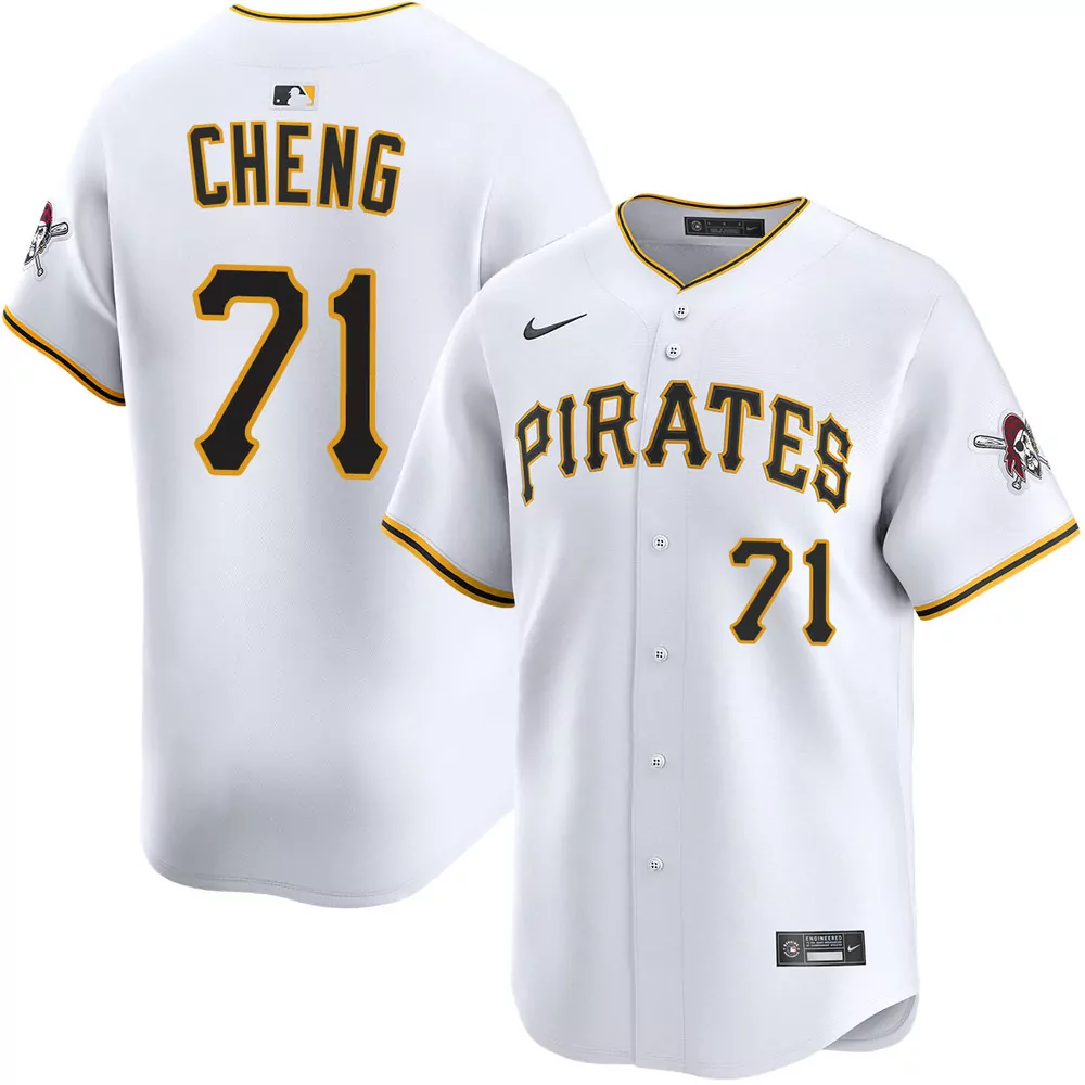 tsung che cheng pittsburgh pirates alternate home limited jersey