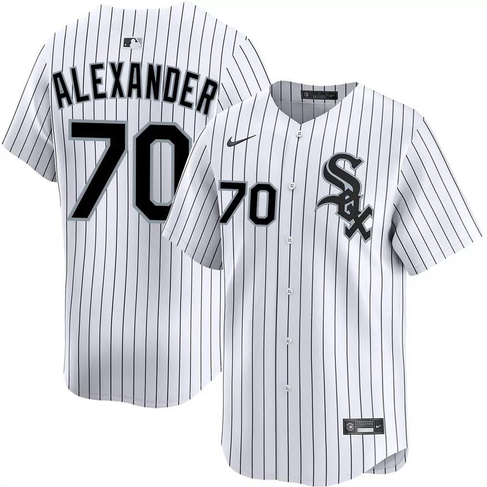 tyler alexander chicago white sox home jersey