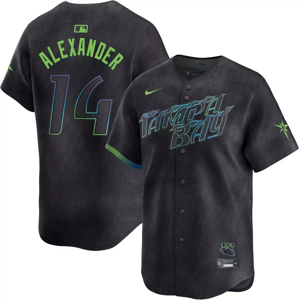 taj bradley tampa bay rays city connect limited jersey