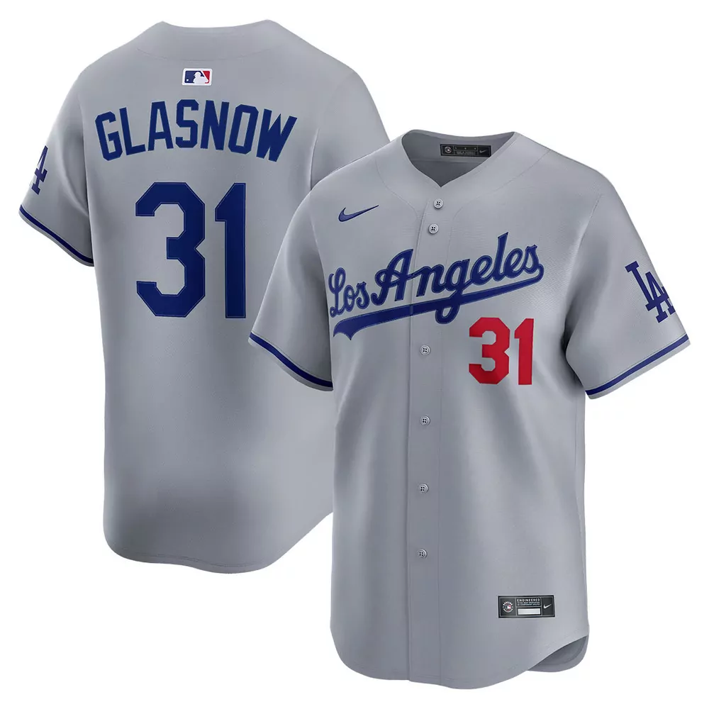 tyler glasnow los angeles dodgers home world series champions jersey