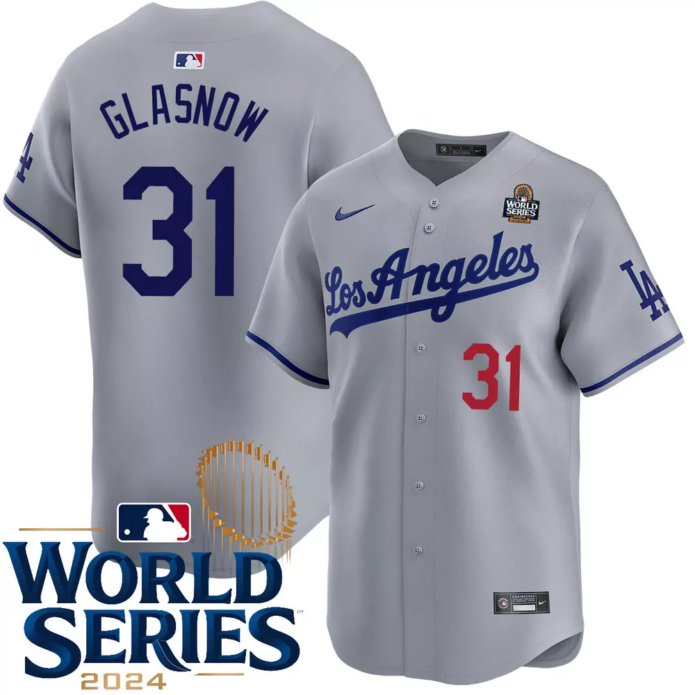 tyler glasnow los angeles dodgers home world series champions jersey