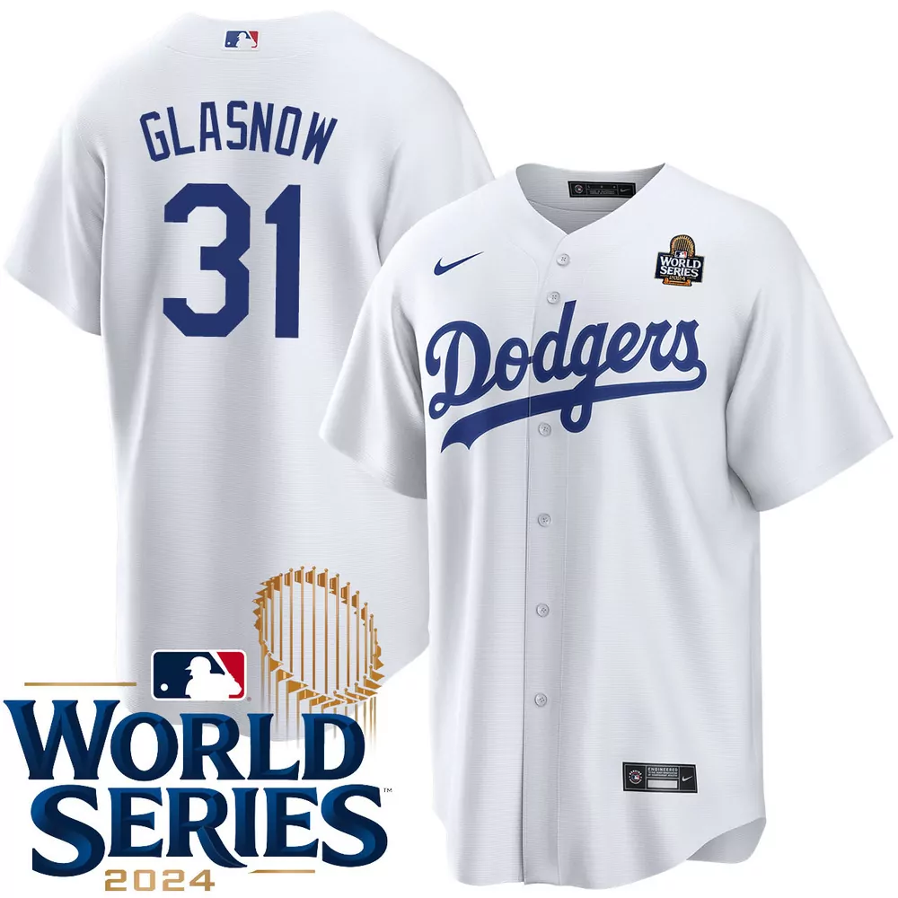 tyler glasnow los angeles dodgers youth home world series champions jersey