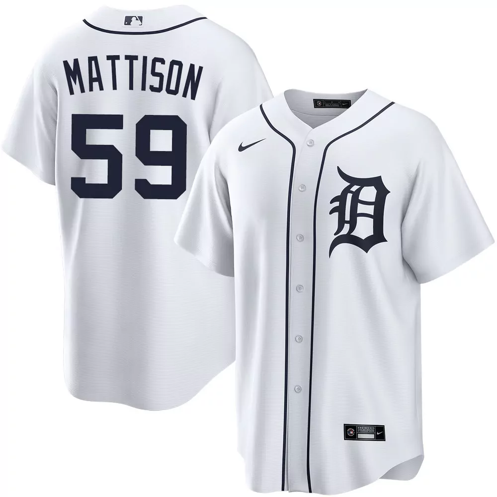 tyler mattison detroit tigers city connect limited jersey