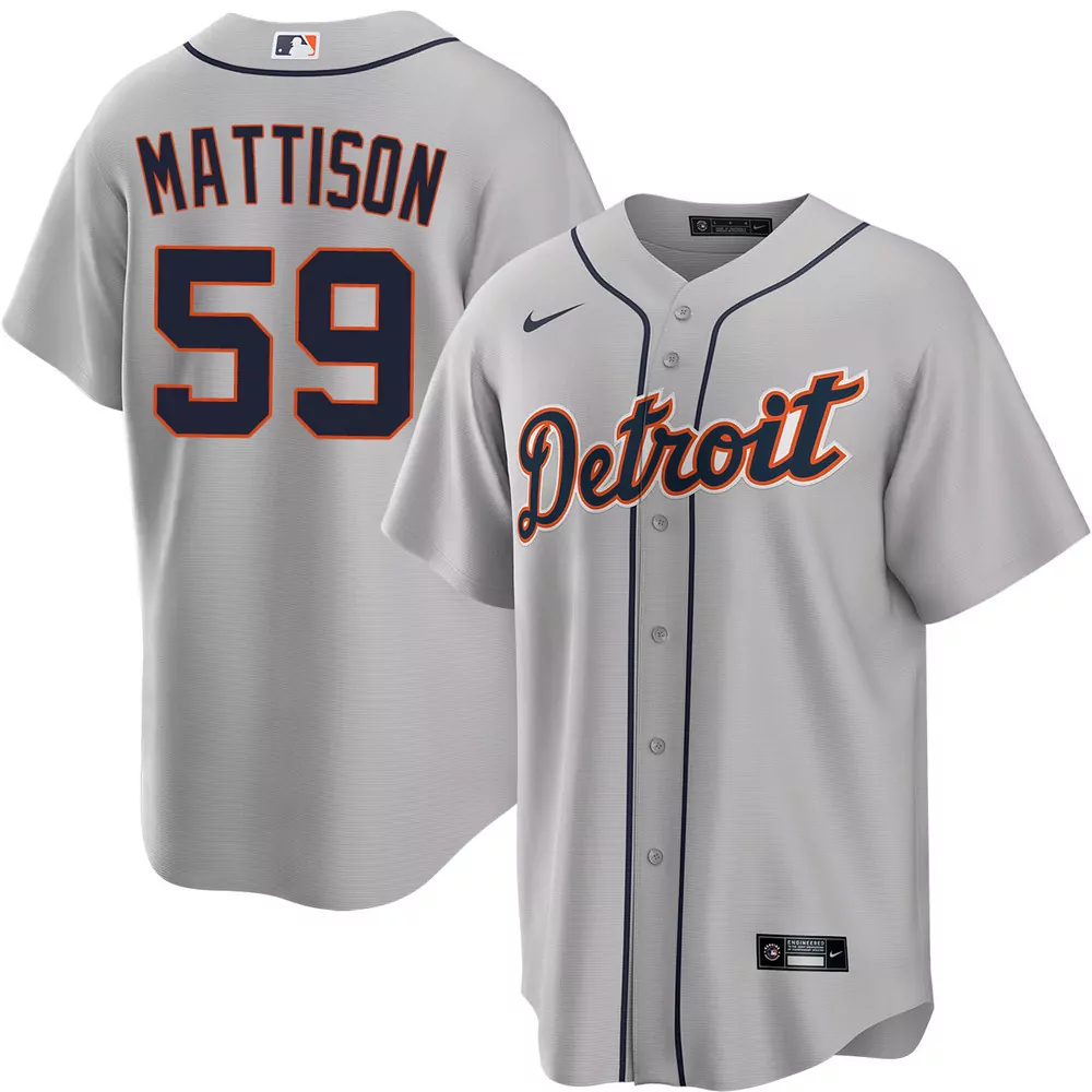 tyler mattison detroit tigers city connect limited jersey