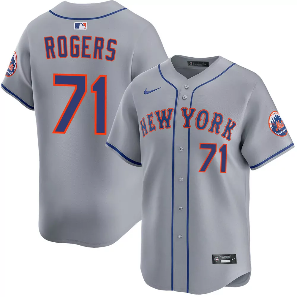 tyler rogers new york mets city connect limited jersey