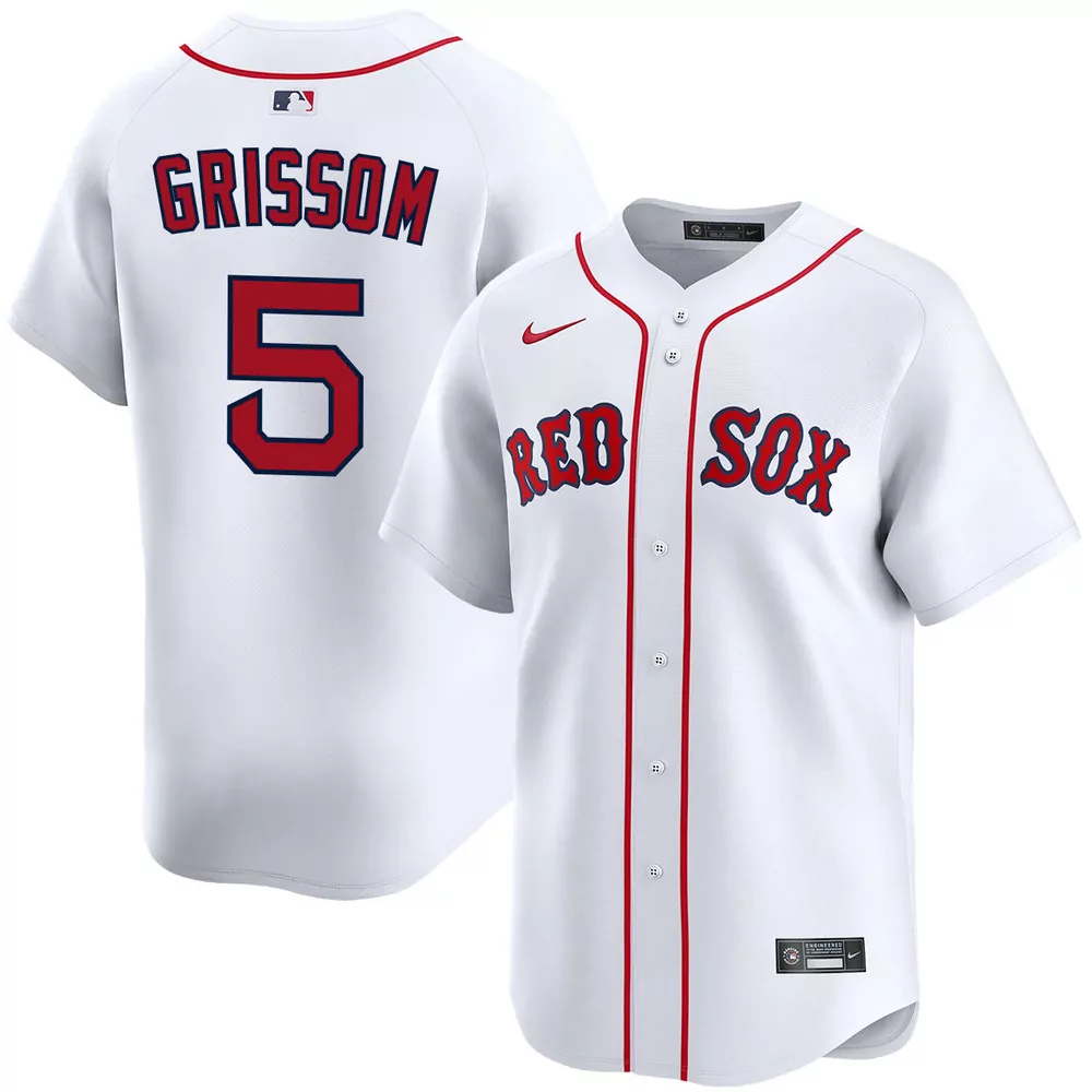 vaughn grissom boston red sox alternate red jersey