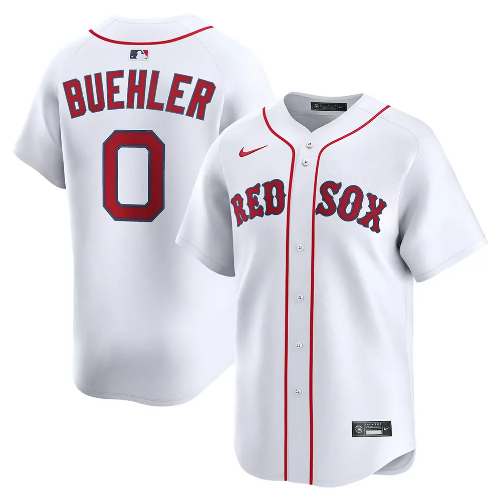 walker buehler boston red sox home jersey