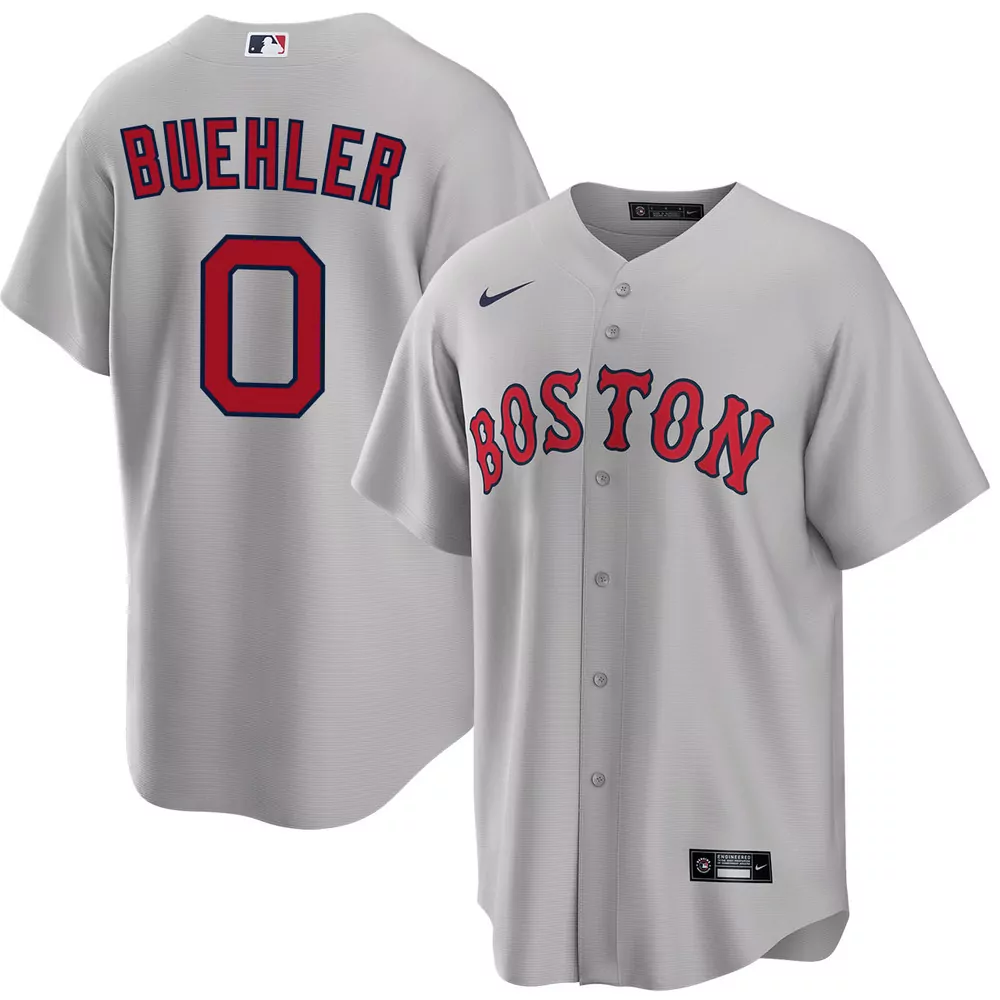 walker buehler boston red sox home jersey
