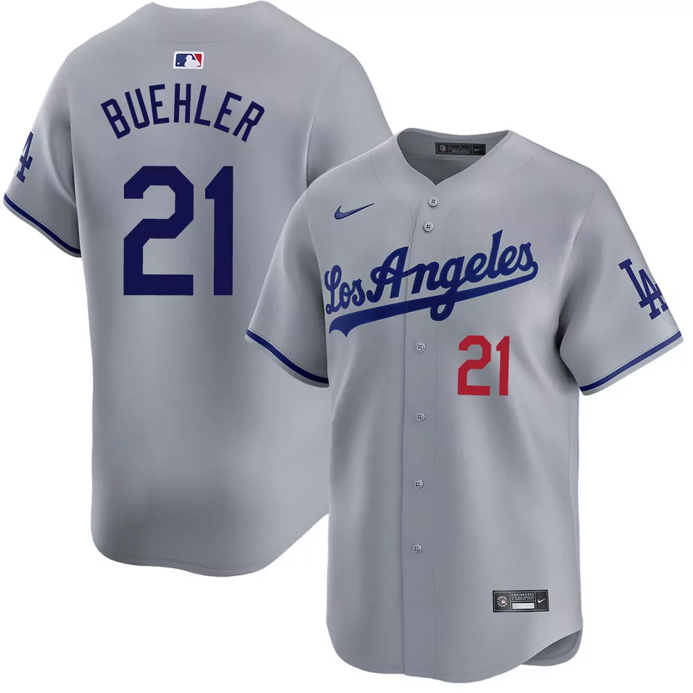 walker buehler los angeles dodgers home world series champions jersey