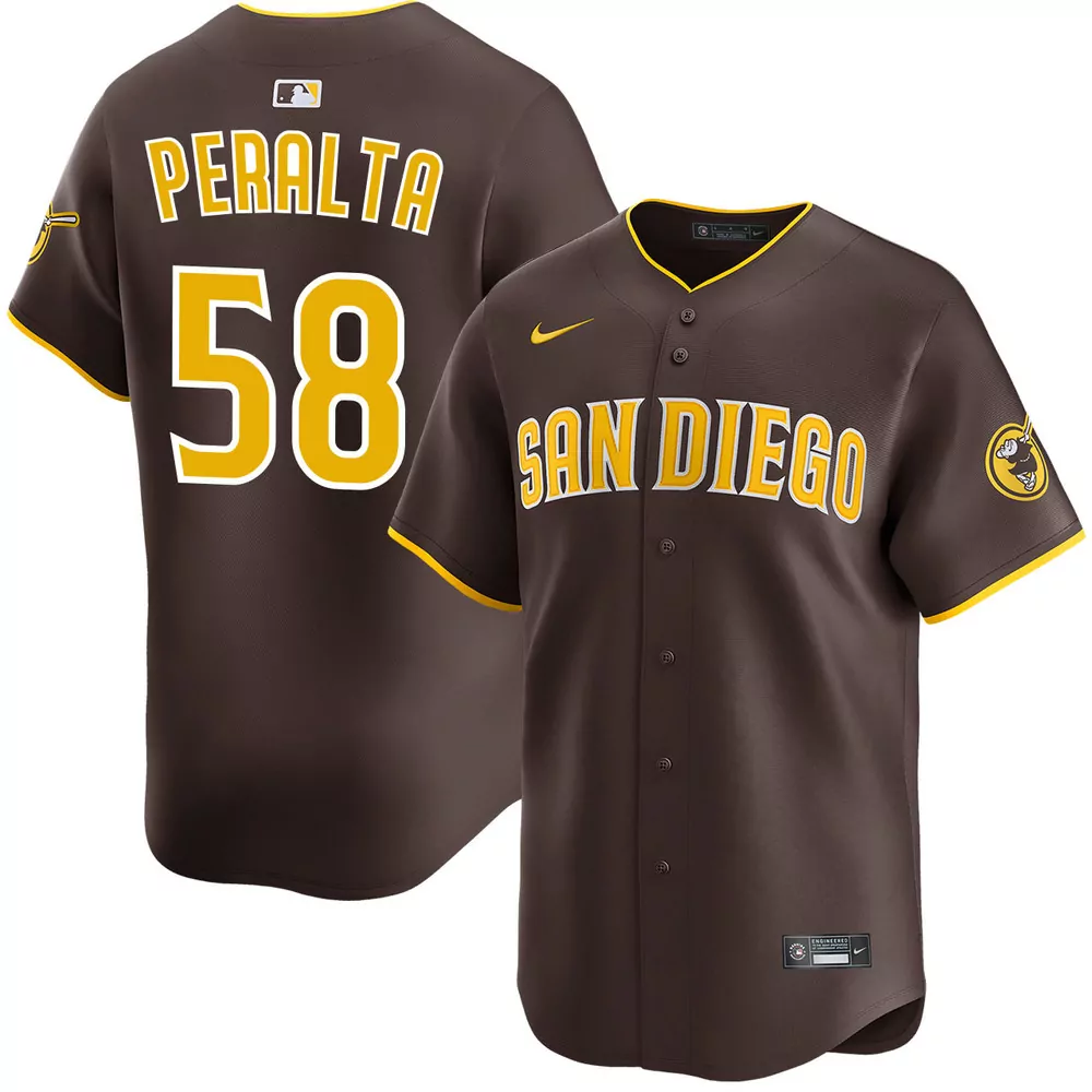wandy peralta san diego padres home jersey