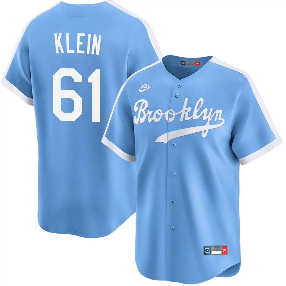 will klein los angeles dodgers alternate royal limited jersey