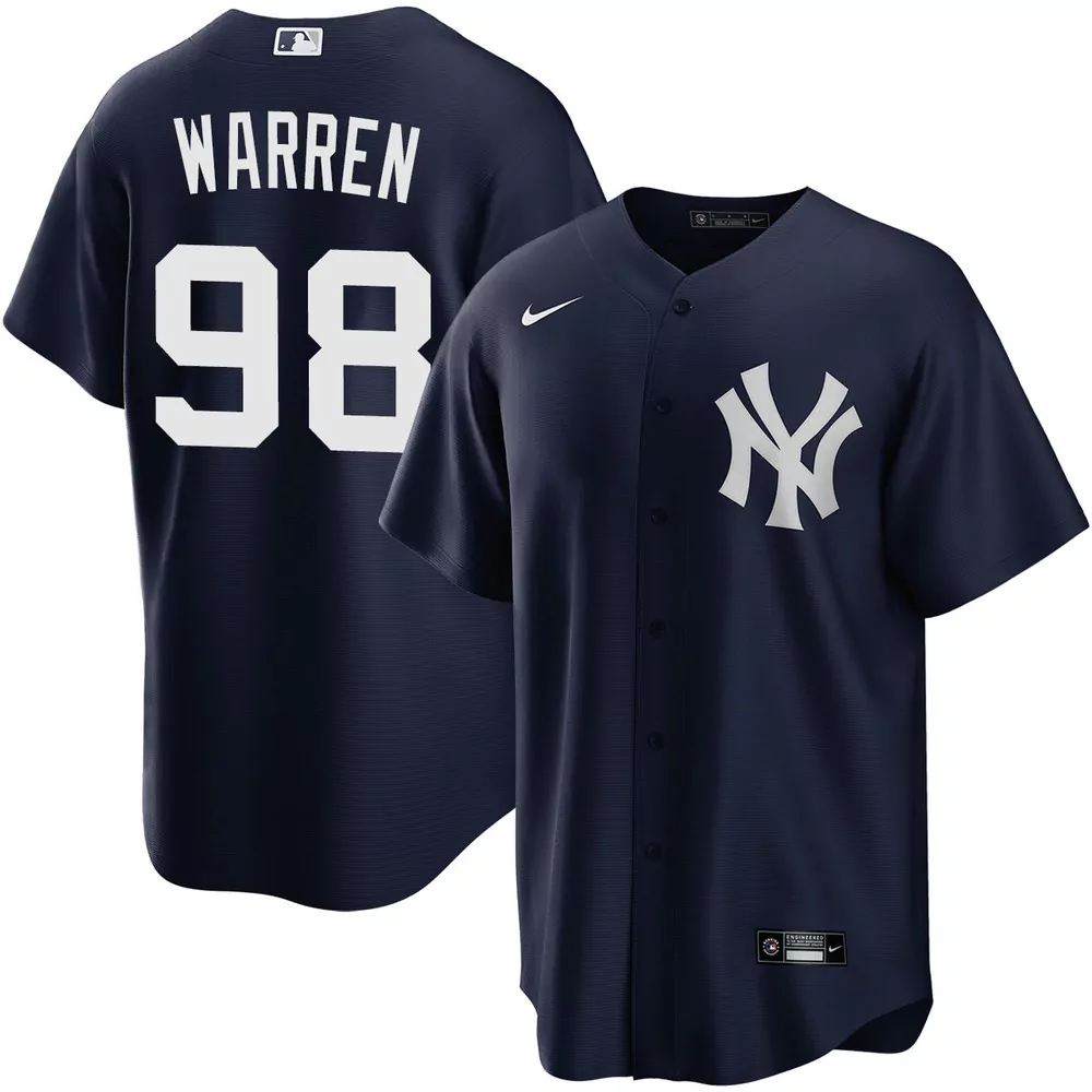 will warren new york yankees alternate limited player jersey