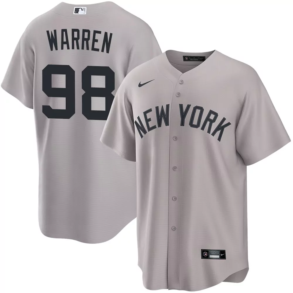 will warren new york yankees home player jersey