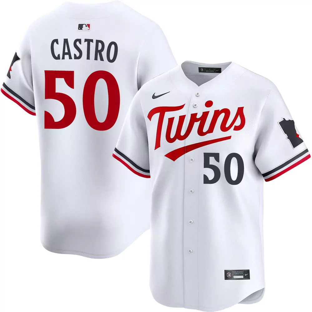 willi castro minnesota twins alternate navy limited jersey