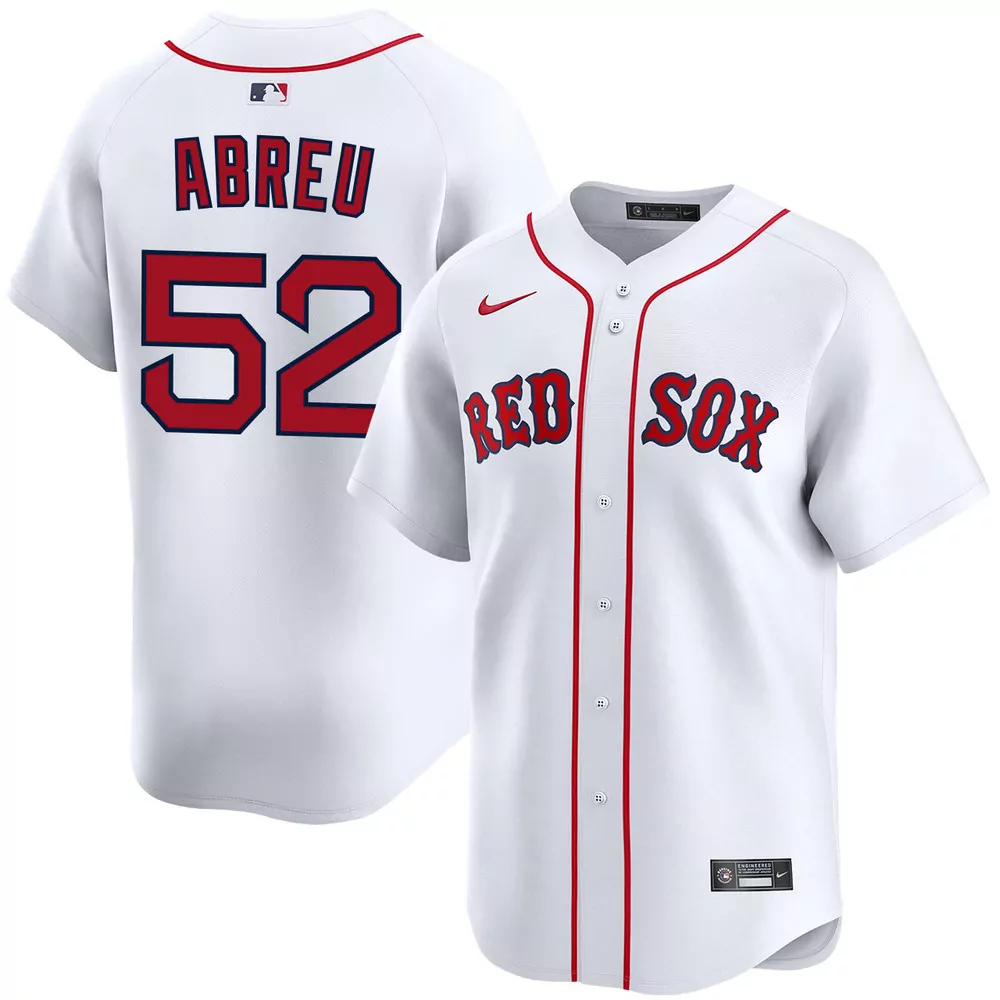 wilyer abreu boston red sox alternate red limited jersey