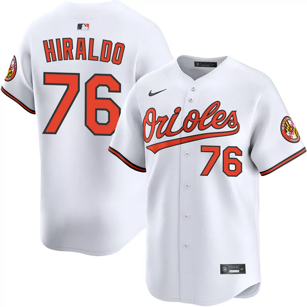 yaramil hiraldo baltimore orioles city connect limited jersey
