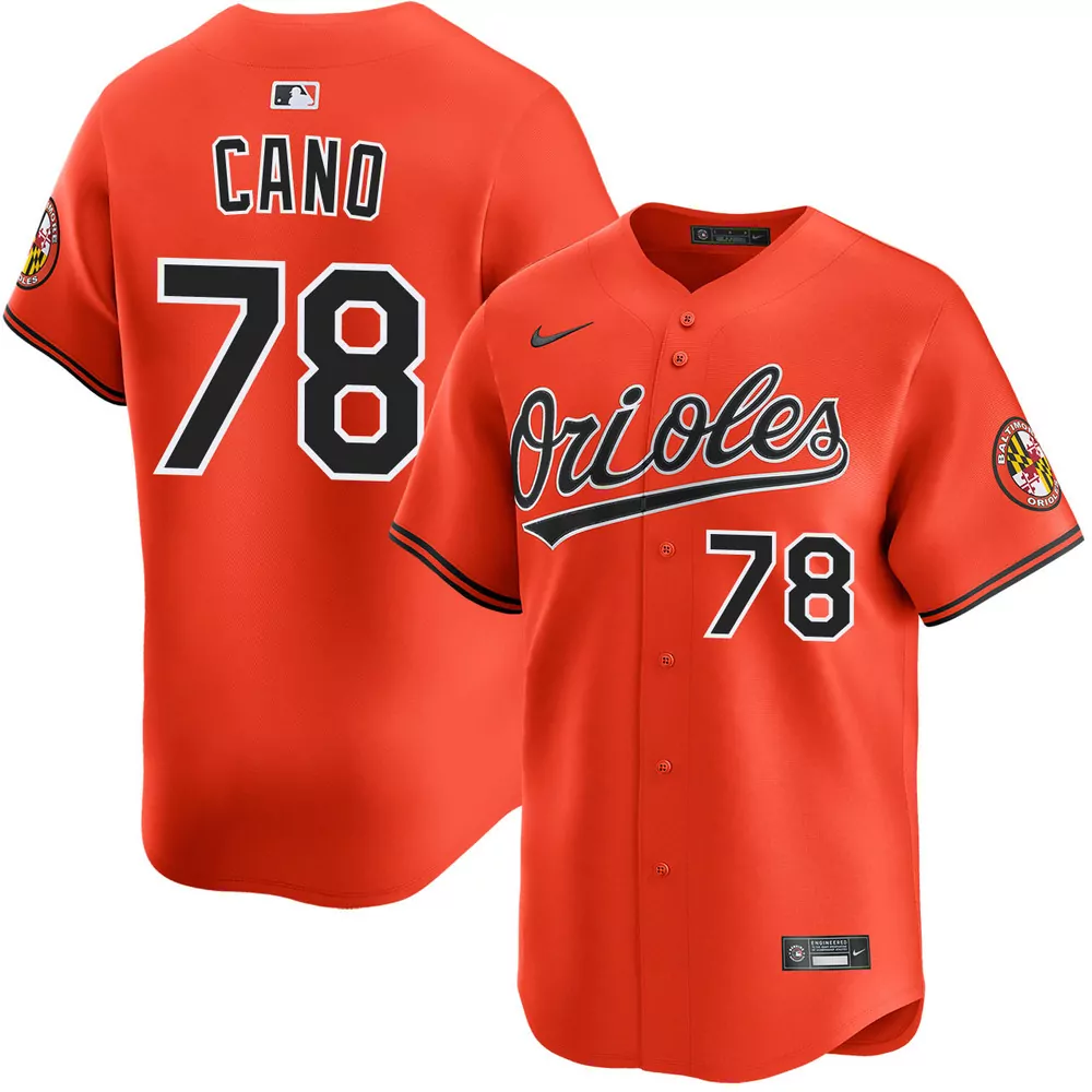 yennier cano baltimore orioles alternate orange jersey