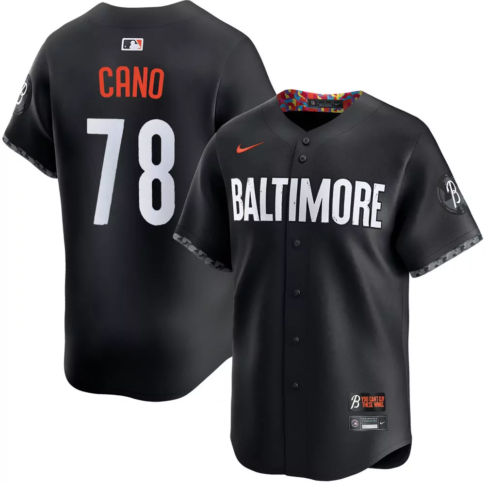 yennier cano baltimore orioles alternate orange jersey