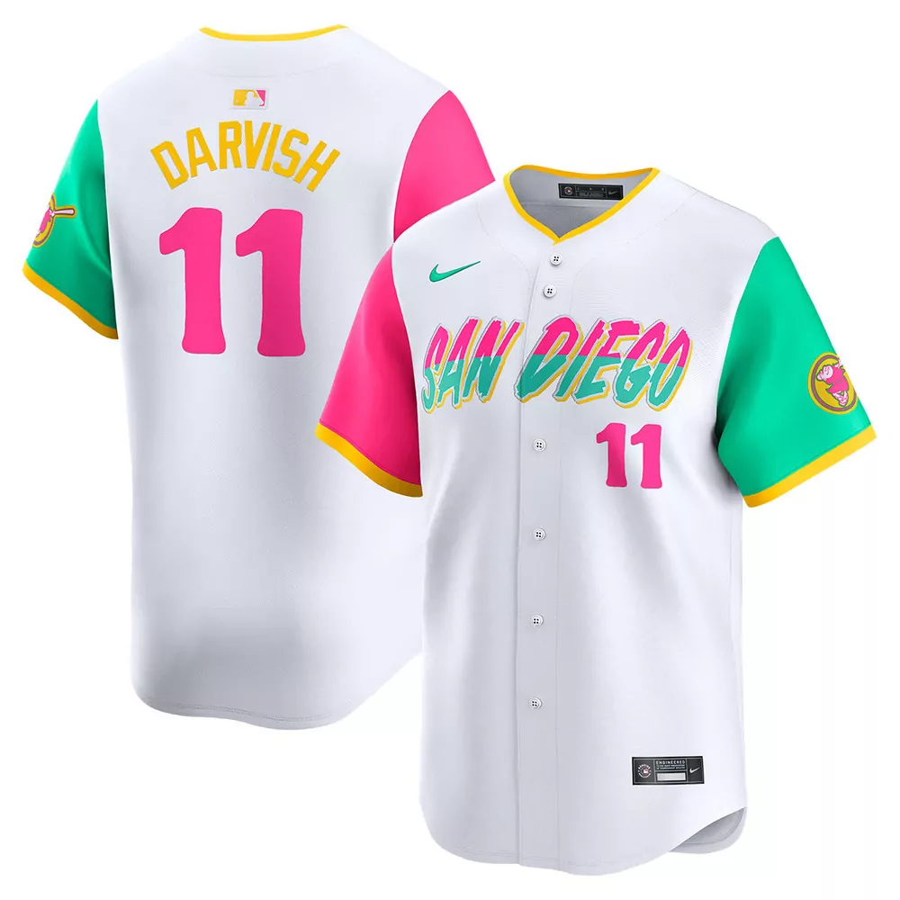 yu darvish san diego padres alternate limited jersey