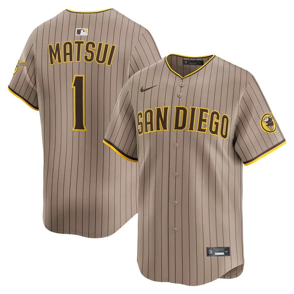 yu darvish san diego padres home limited jersey