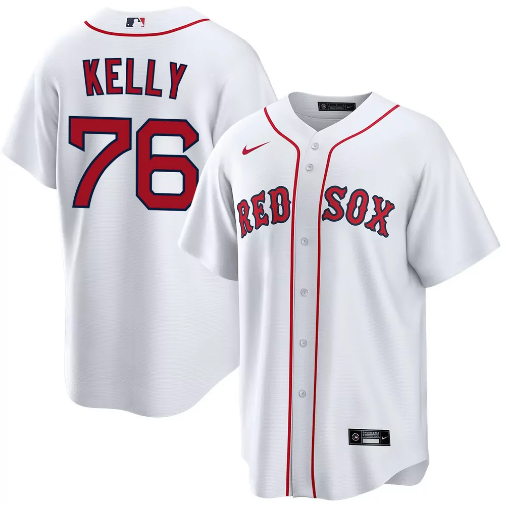 zack kelly boston red sox alternate navy limited jersey