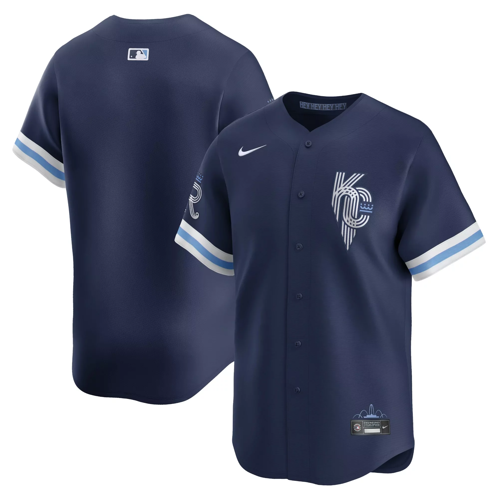 bo jackson kansas city royals city connect retired player jersey navy
