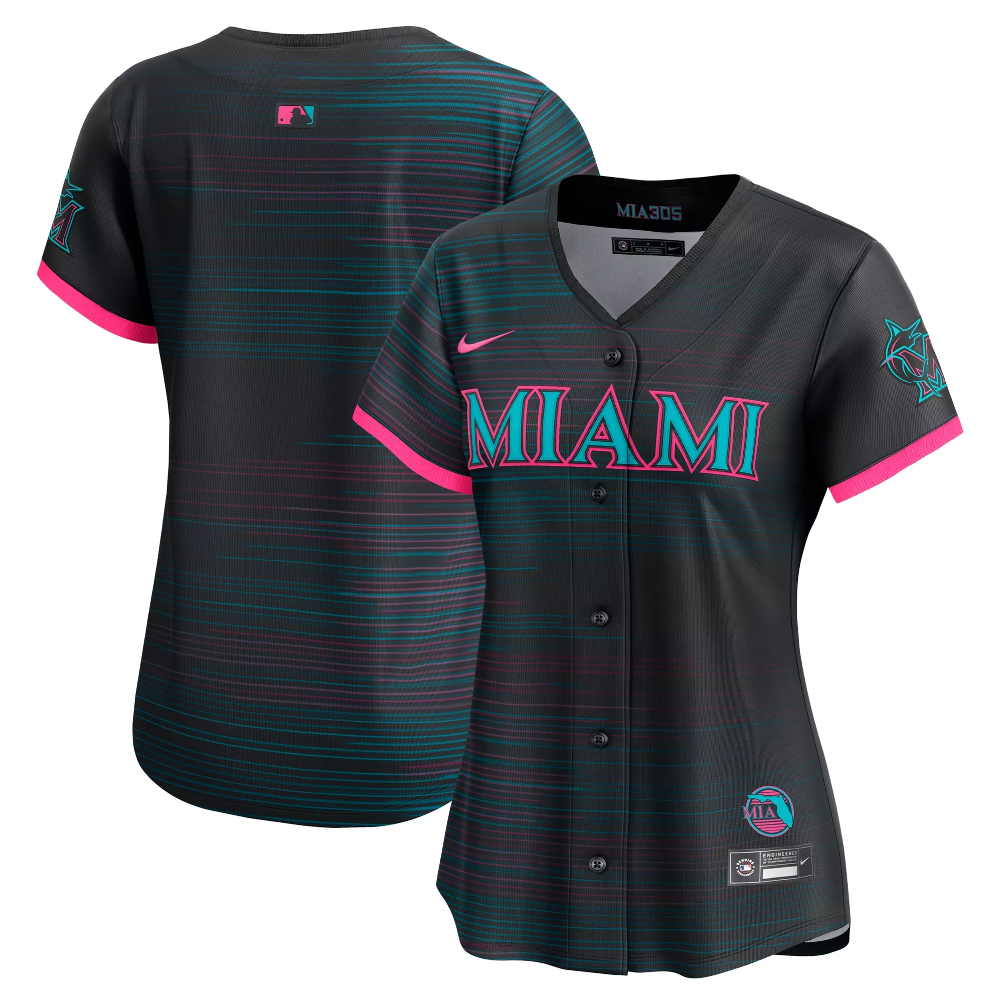 brian anderson miami marlins women s 2021 city connect replica player jersey red