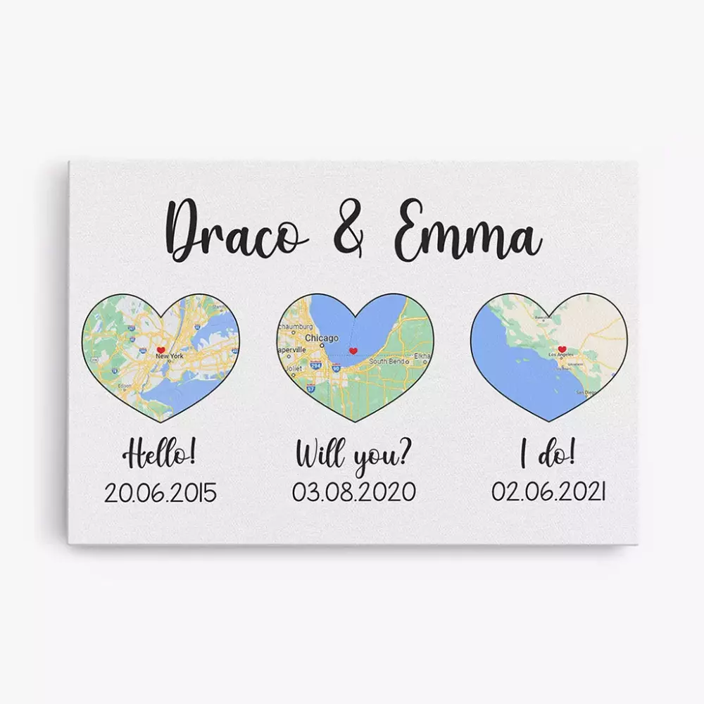 hello will you i do personalised gifts canvas for couples lovers