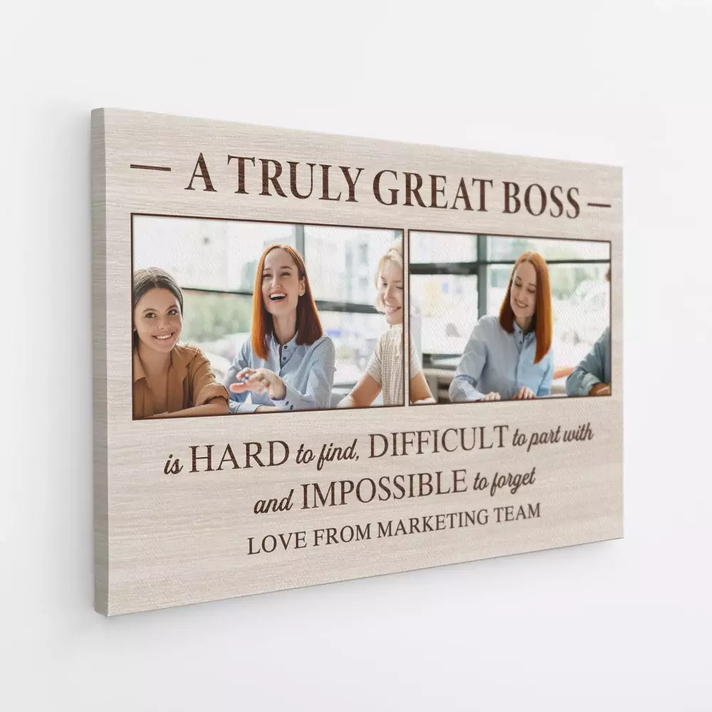 personalised together we make a family canvas print 1