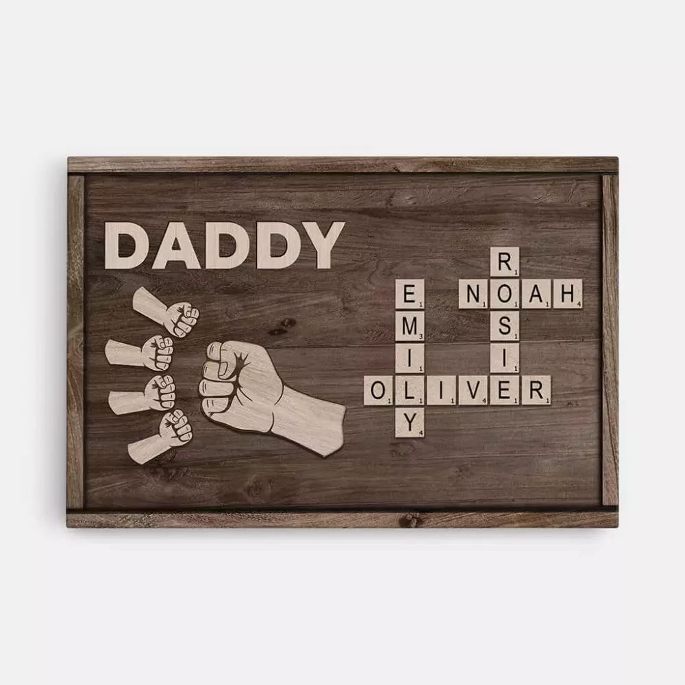 personalised daddy fist punch t shirt