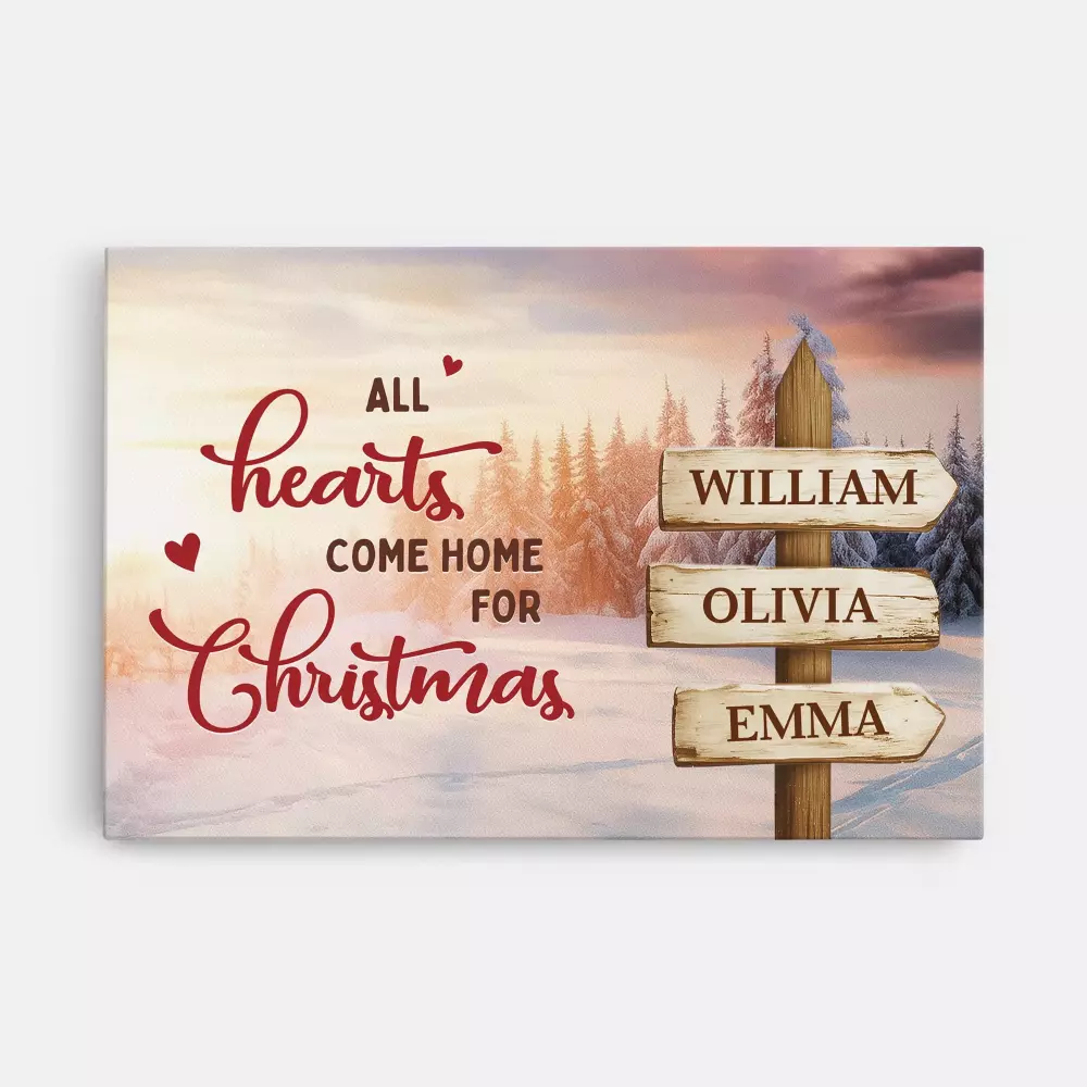 personalised the day you became my mum photo canvas from baby