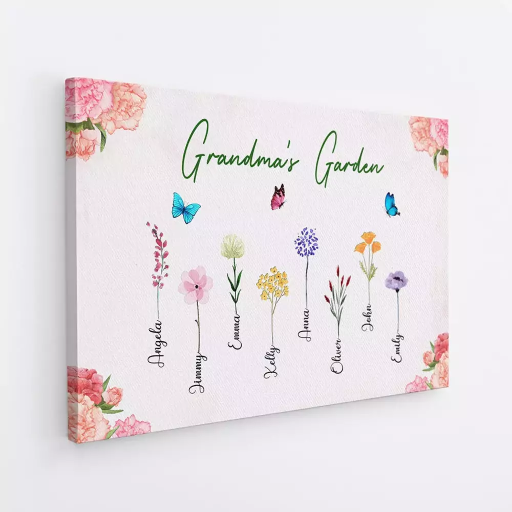 personalised we always work our way back to each other photo canvas