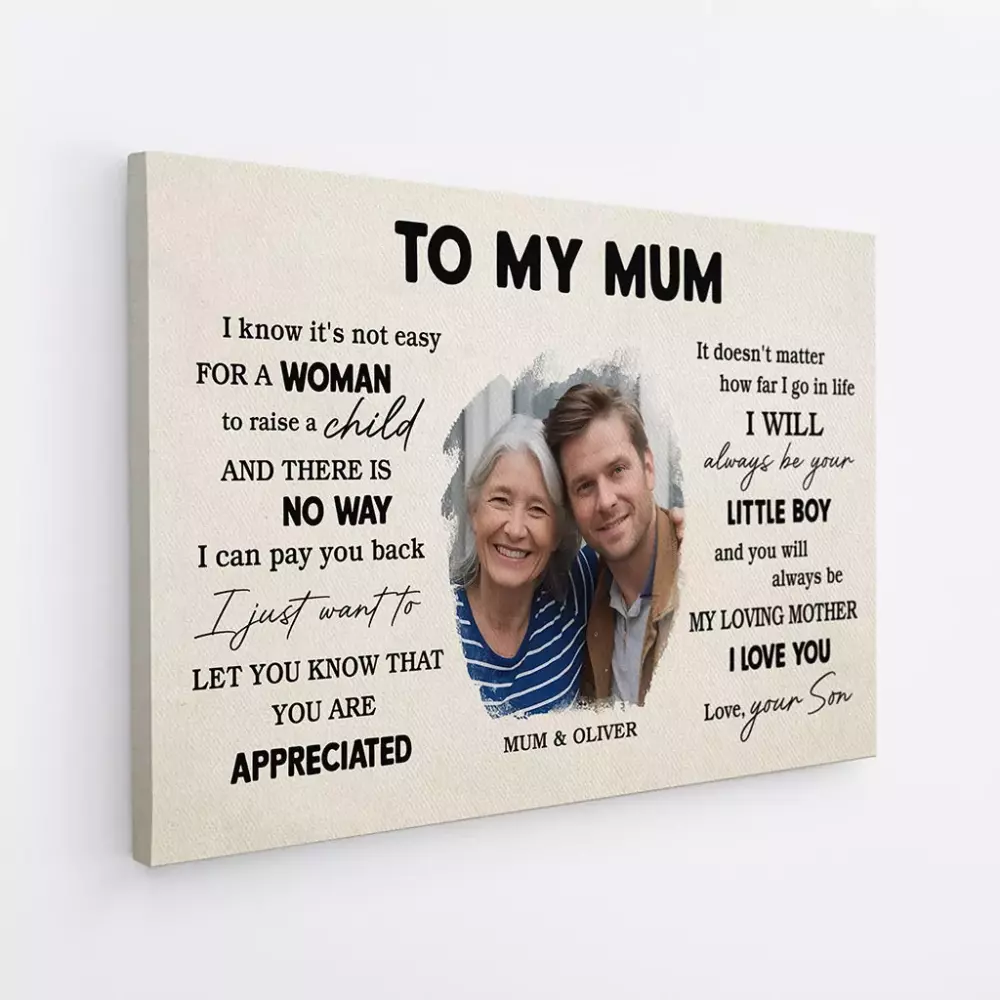 personalised it s who we have in life that matters canvas 1