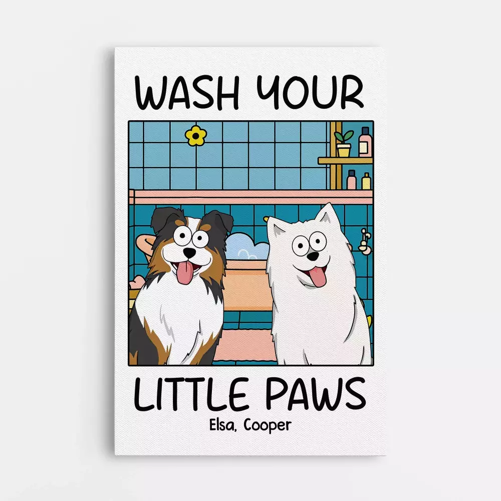 personalised family crossword canvas 2