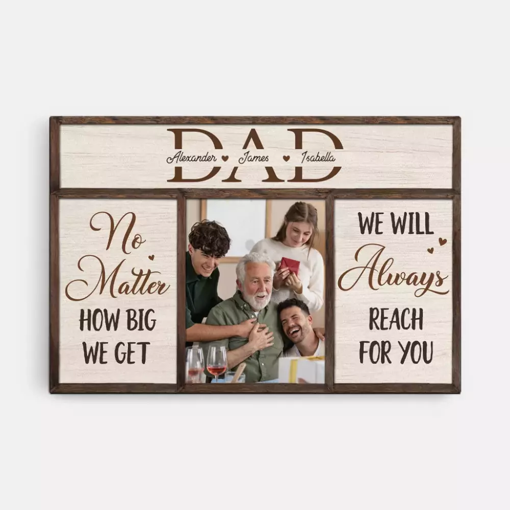 personalised the world is amazing because you re in it photo collage canvas in black white 1