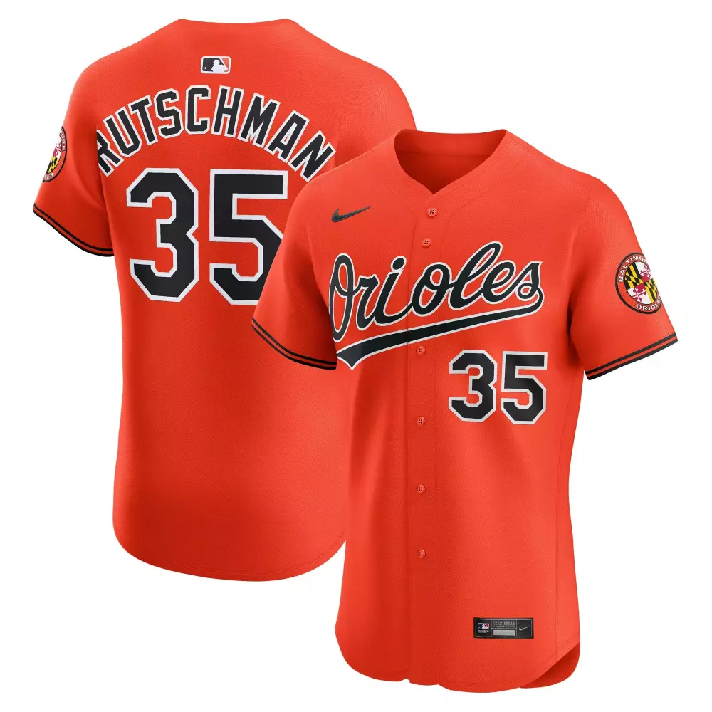 adley rutschman baltimore orioles nike alternate 2 elite jersey orange