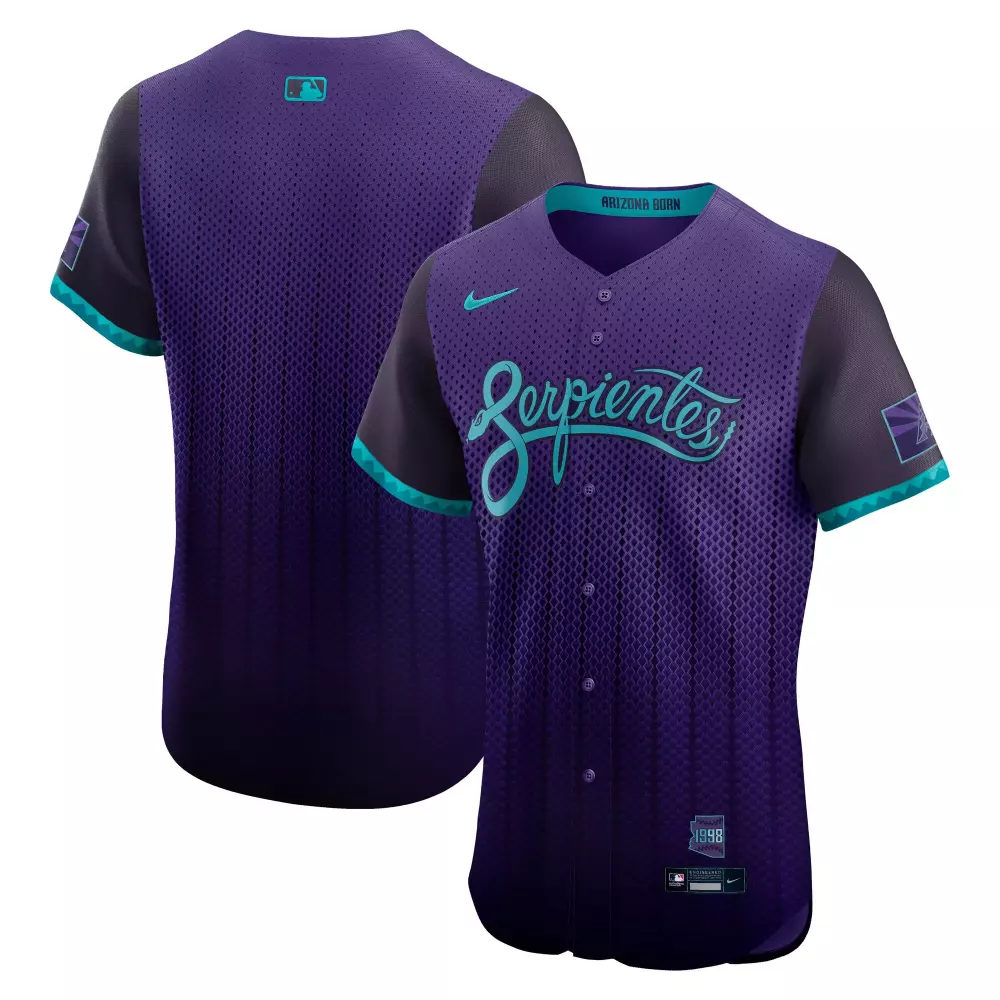 arizona diamondbacks nike 2025 city connect elite jersey purple