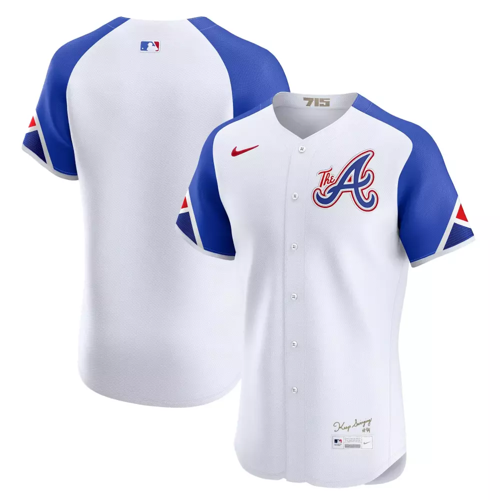 atlanta braves nike city connect elite jersey white