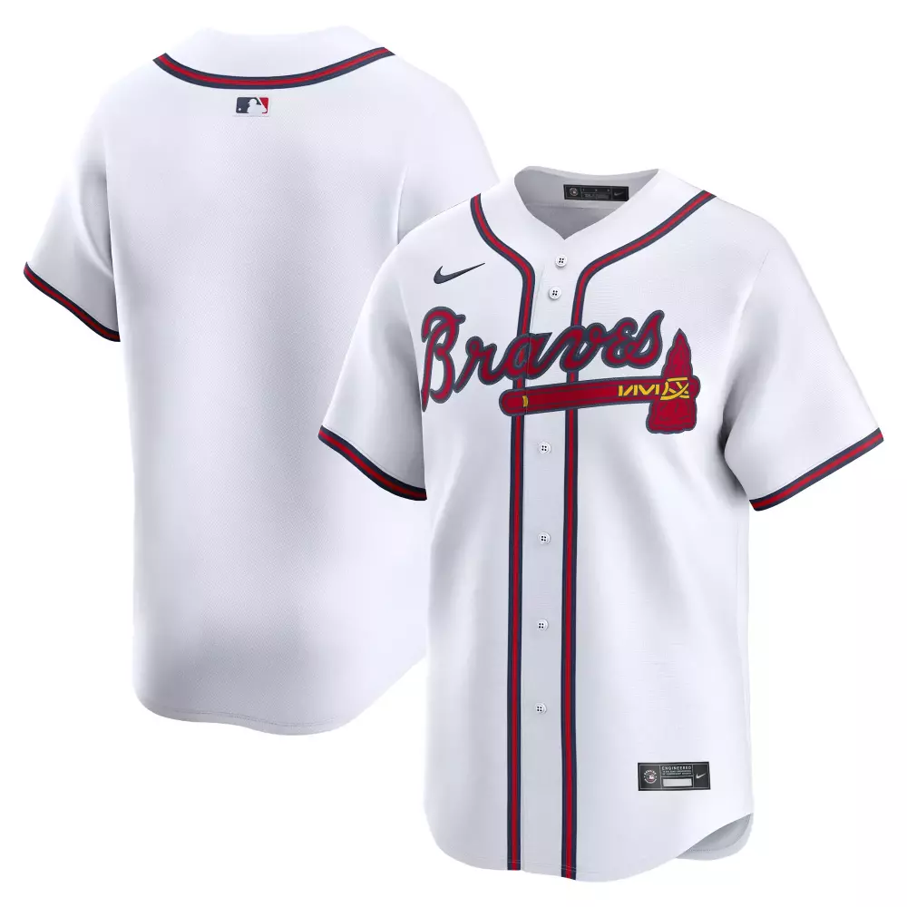 atlanta braves nike road limited jersey gray 1