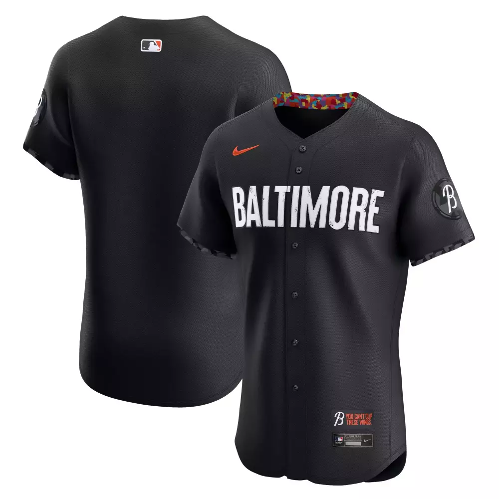 baltimore orioles nike alternate limited jersey black