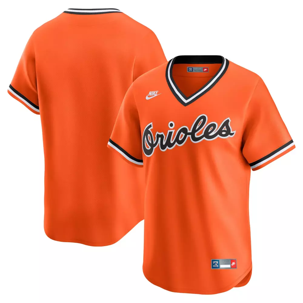 baltimore orioles nike alternate limited jersey black