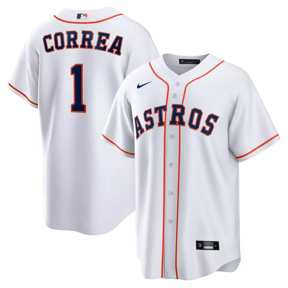 carlos correa houston astros nike home limited player jersey white 1
