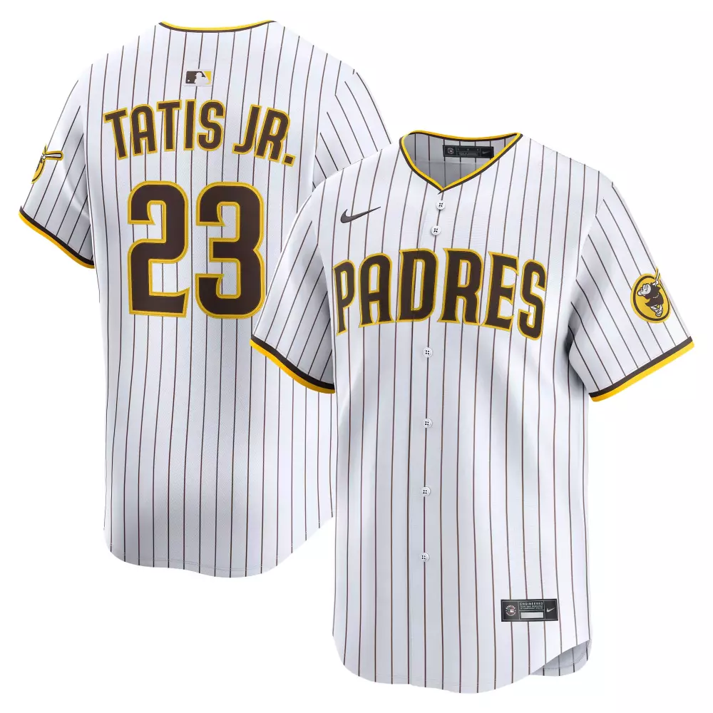 fernando tatis jr san diego padres nike alternate limited player jersey khaki 1