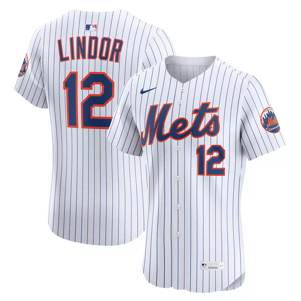 francisco lindor new york mets nike alternate limited jersey black