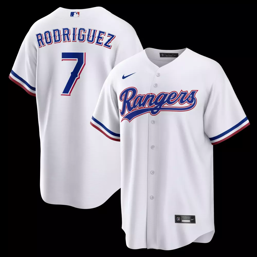 ivan rodriguez texas rangers nike home retired player replica jersey white