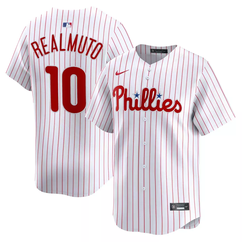 j t realmuto philadelphia phillies nike home limited player jersey white