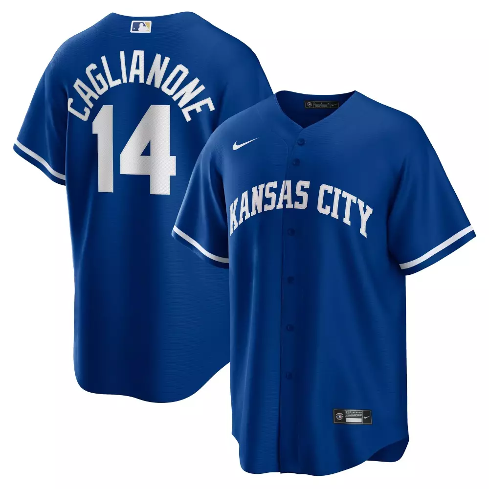 jac caglianone kansas city royals nike alternate replica jersey royal